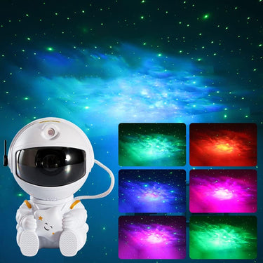 Projecteur Astronaute LED Galaxy avec Télécommande-Lampe Veilleuse